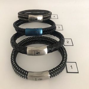 Bracelets. Leather And Rope. Clearance Collection